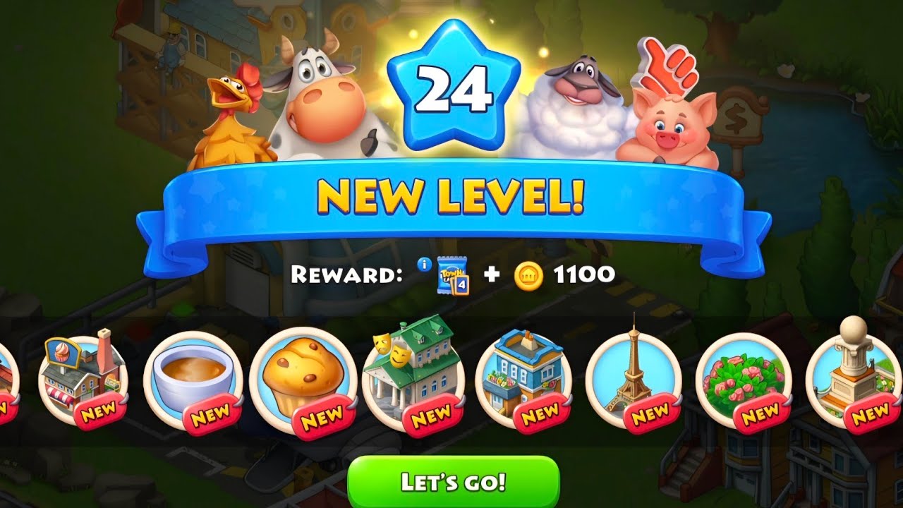 Township level 24 Gameplay 