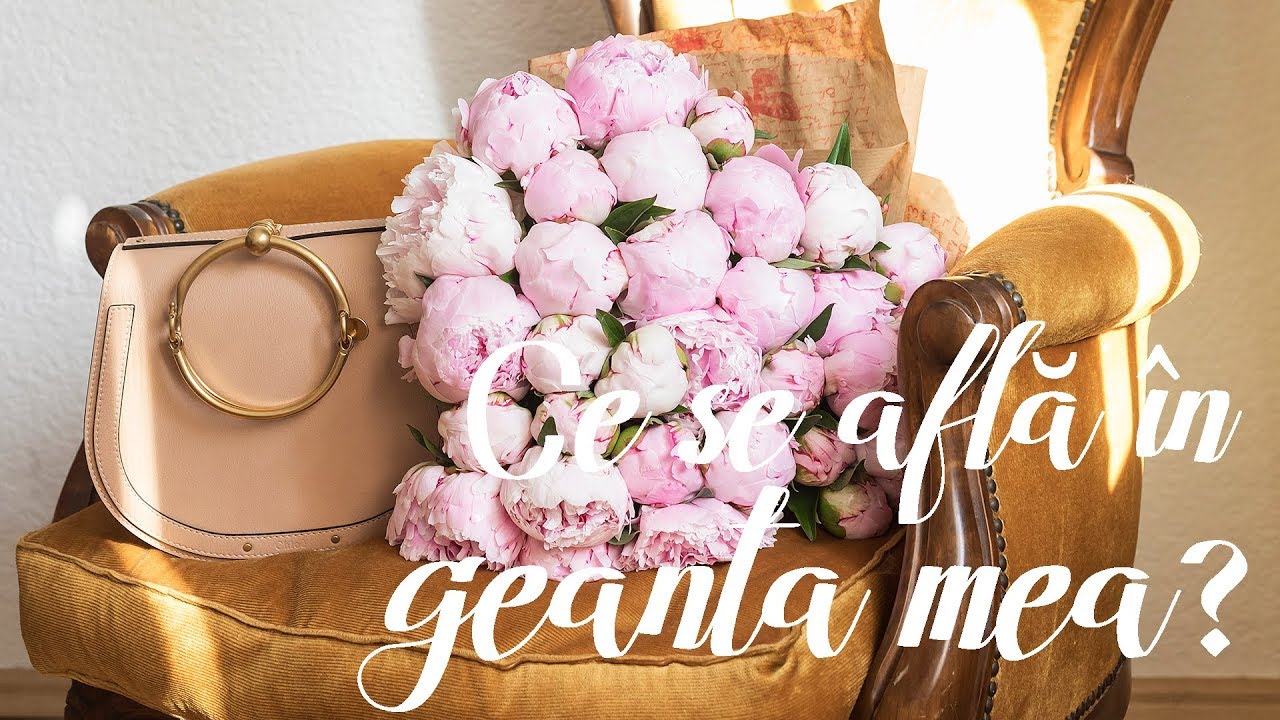 Ce se afla in geanta mea? | What's in my bag? 2018 - Chloe Nile