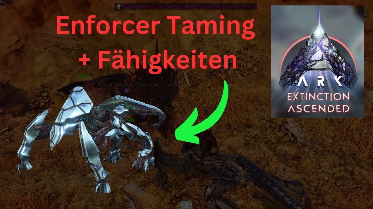 Enforcer * taming guide + Fähigkeiten | ARK EXTINCTION ASCENDED | ASM