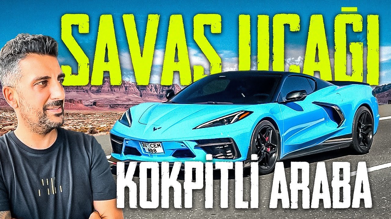 Uçak Kokpitli Araba | Corvette C8 Z51
