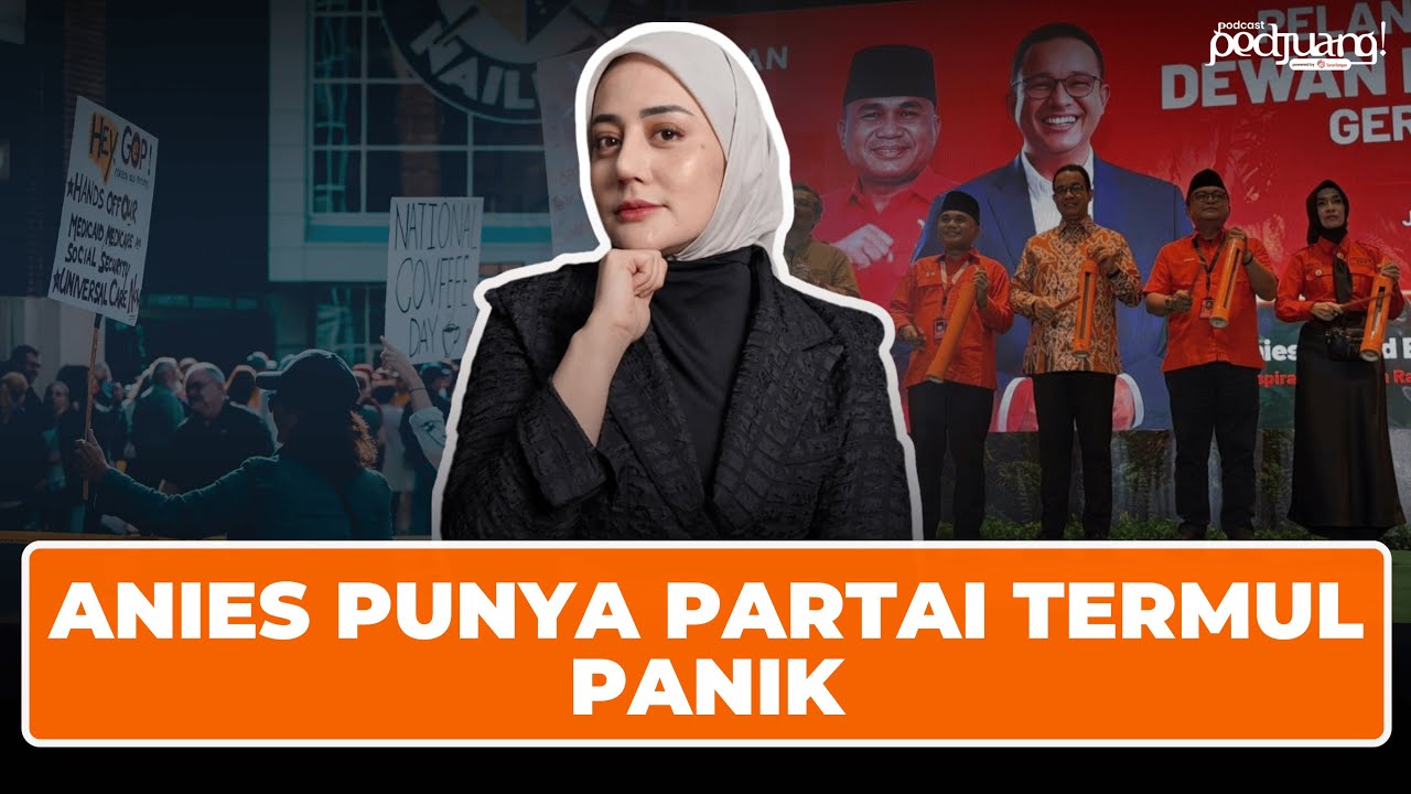 BOS TERMUL MERADANG! ANIES PUNYA PARTAI SENDIRI