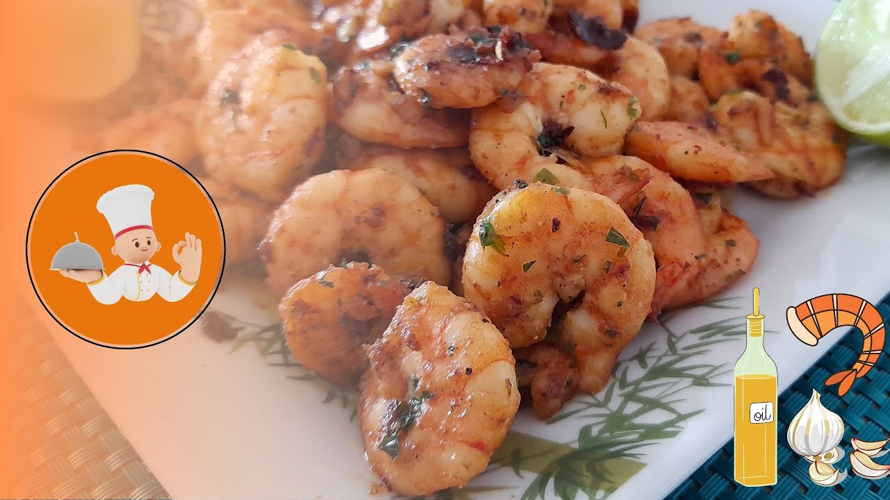 Я ТОЛЬКО ДЕЛАЮ КРЕВЕТКИ С ЧЕСНОКОМ И МАСЛОМ, КАК ЭТО | БЫСТРО и ПРОСТО