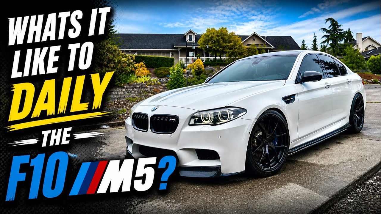 Каково это — ежедневно ездить на BMW F10 M5?!