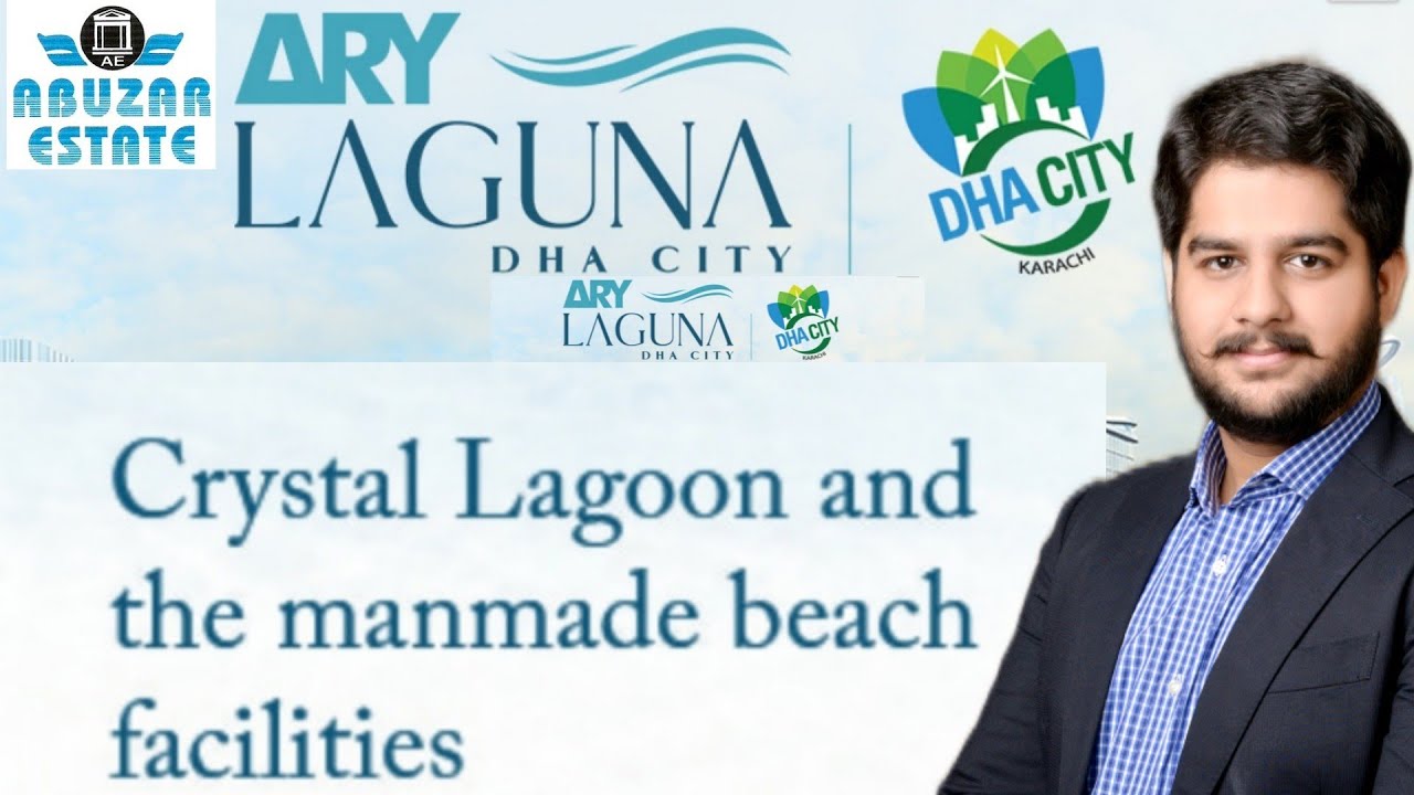 Ary Laguna Dha City karachi Crystal Lagoon and the Manmade Beach Facilities @aryLagunaofficial