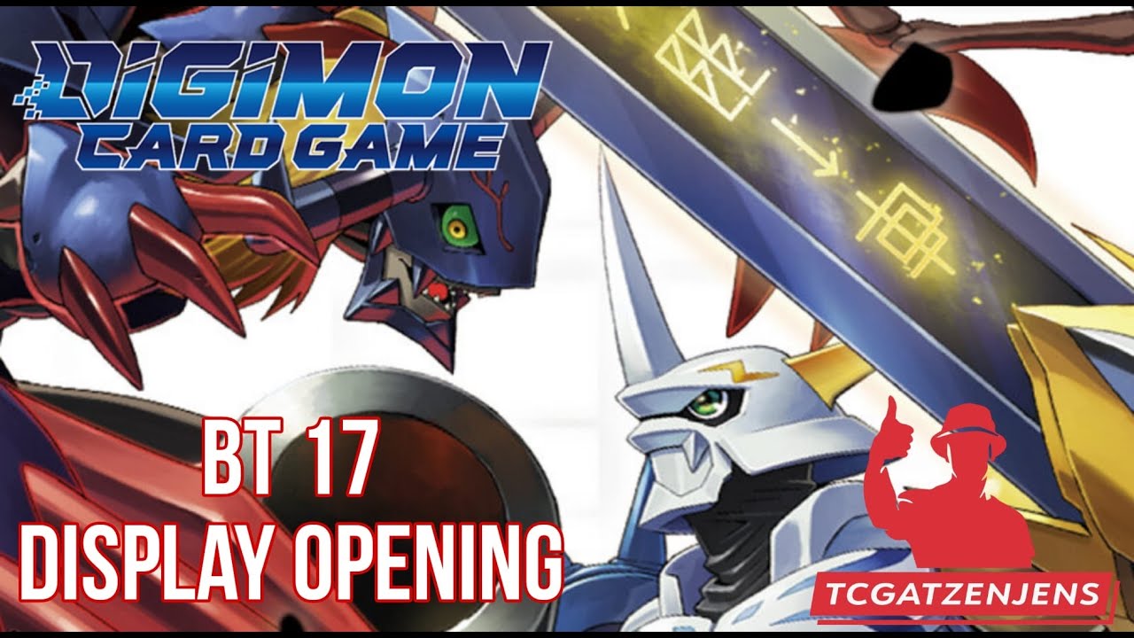 Secret Crisis (BT17) - Digimon TCG Display Opening