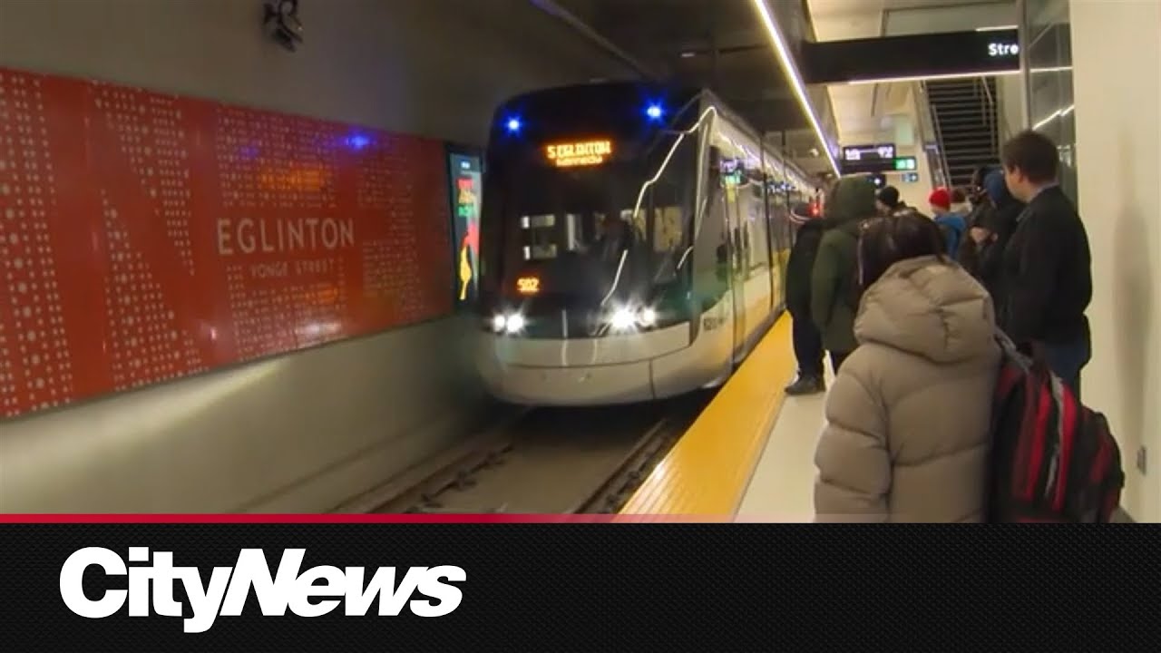 Eglinton Crosstown opens for weekday service