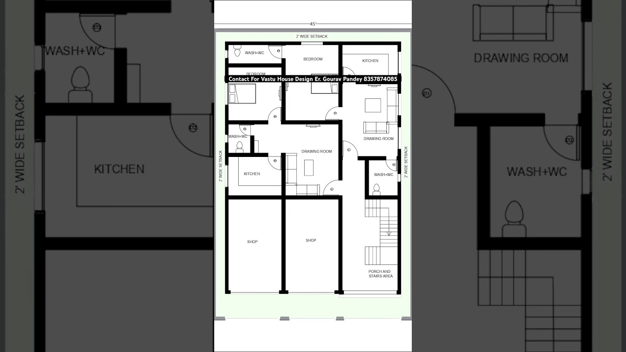 2 Shop and 2 Set Of 1BHK With Car Parking ✅ #house #home #housedesign