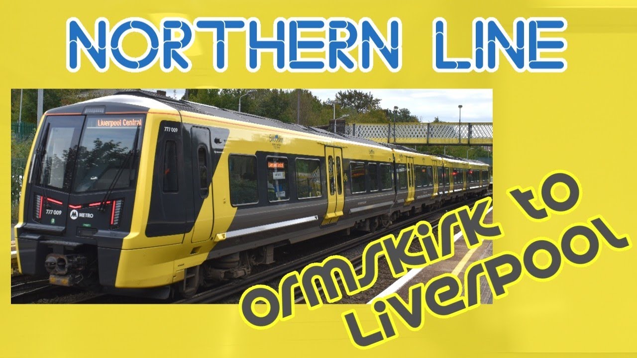 Ormskirk to Liverpool Central | FULL JOURNEY | Merseyrail 777 METRO (Northern Line)