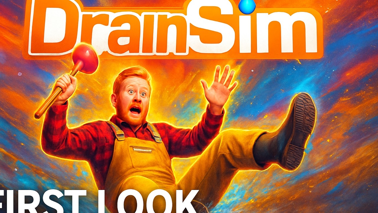 FIRST LOOK AT DRAIN SIMULATOR |PC|