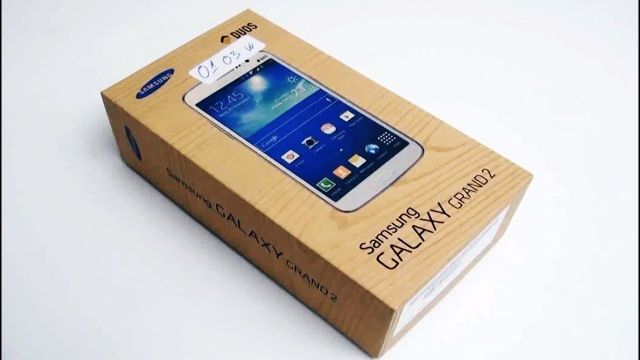 SAMSUNG GALAXY GRAND 2 UNBOXING (OFFICIAL)
