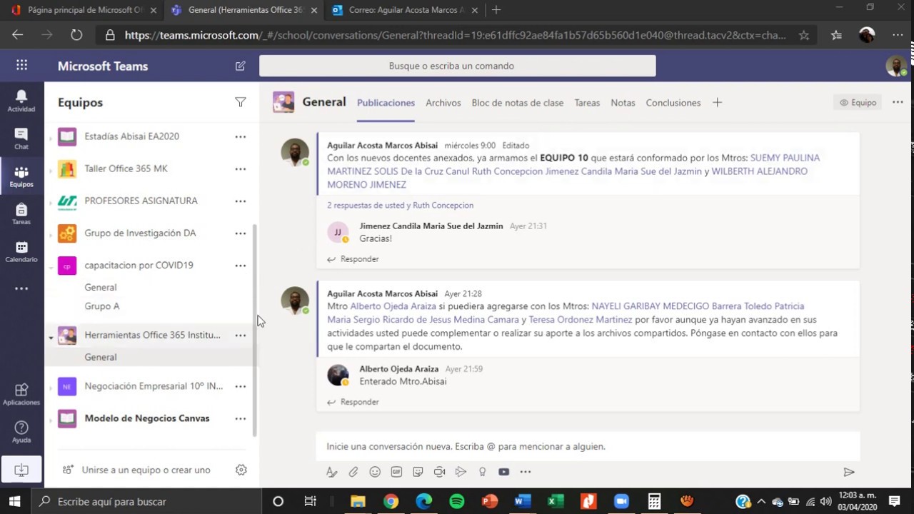 Exportar Calificaciones a Excel y Pestaña de Notas de MS Teams UTM