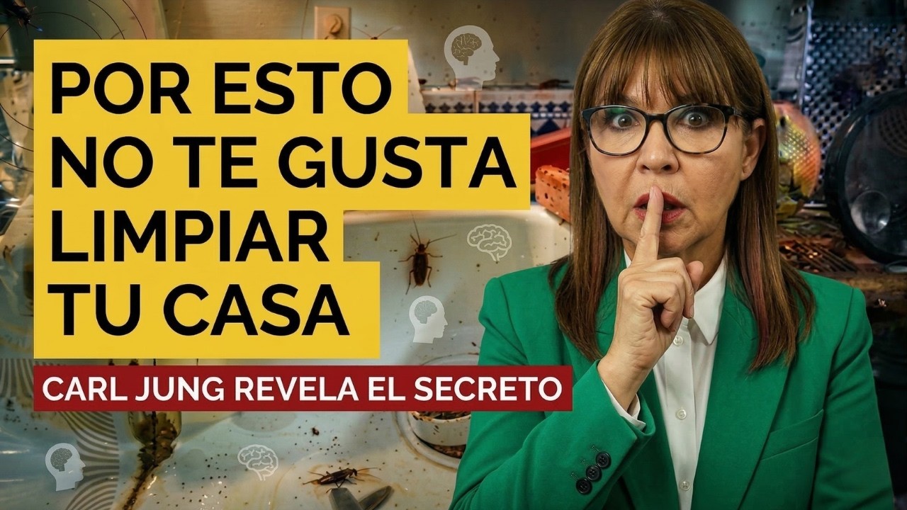 ¿No te gusta limpiar tu CASA? Carl Jung revela el Oscuro significado detrás de este problema 🔴