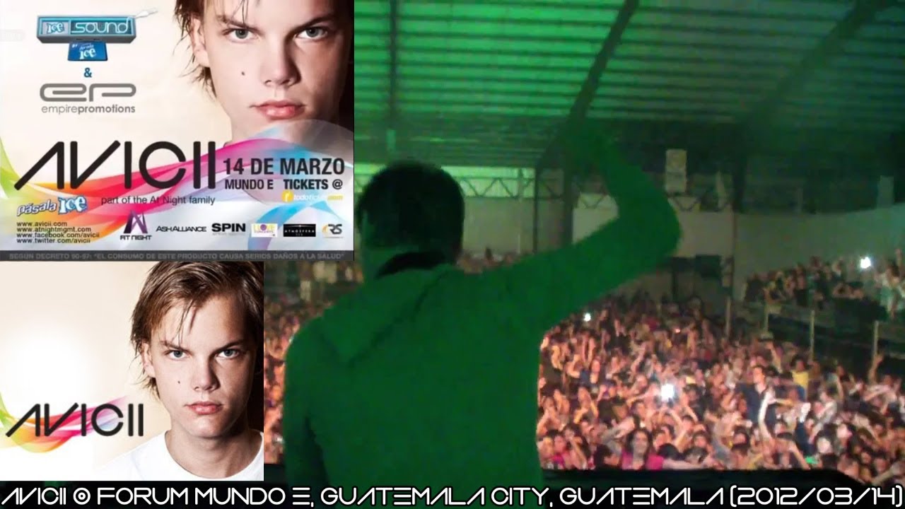 Avicii @ Forum Mundo E, Guatemala City, Guatemala (2012/03/14)