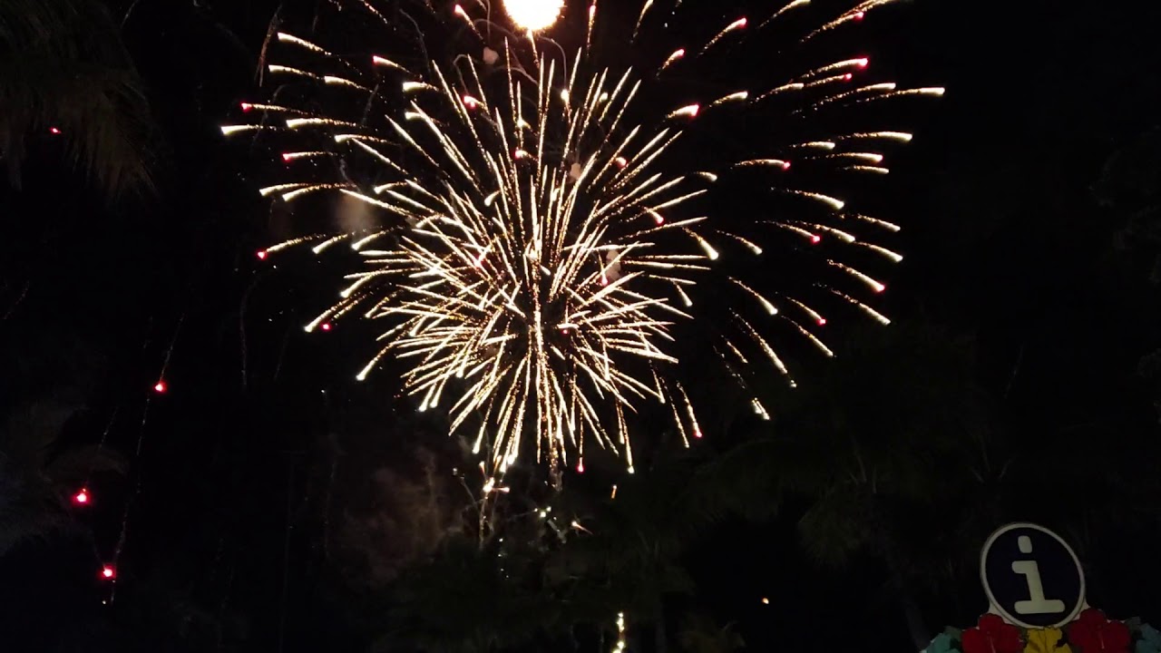 Fort Myers Beach 2020 New Years Eve Fireworks Display