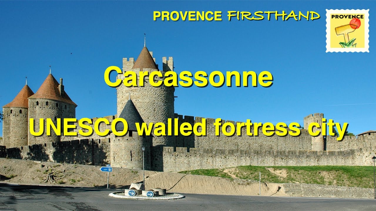 Carcassonne, magnificent walled fortress city, UNESCO site