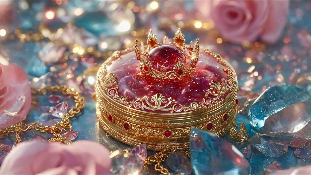 【フル動画】どの魔法コンパクトで変身する⁉️✨12の誕生石が光る💫 #asmr #ai #satisfying #oddlysatisfyingvideo #fantasy