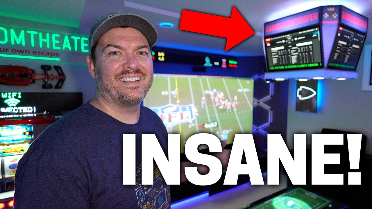 Ultimate Basement Man Cave Tour!