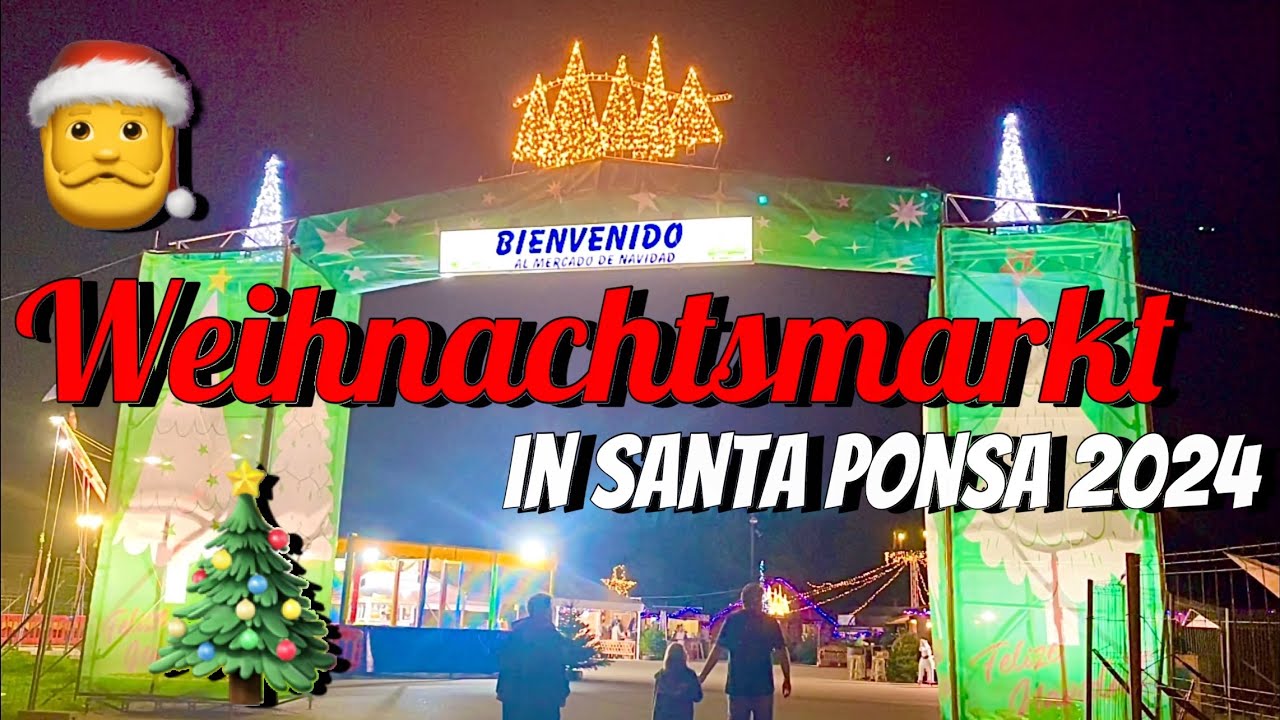 Santa Ponsa🌴🏖️MALLORCA island❤️NEW! Auf gehts zum Weihnachtsmarkt…🎅🎄TOP #mallorca #vlog