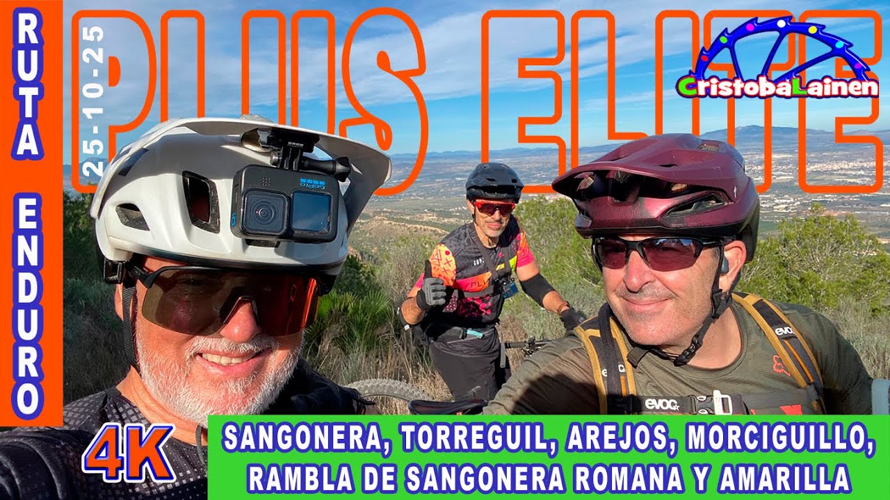 RUTA ENDURO SANGONERA, TORREGUIL, AREJOS, MORCIGUILLO, RAMBLA DE SANGONERA ROMANA Y AMARILLA