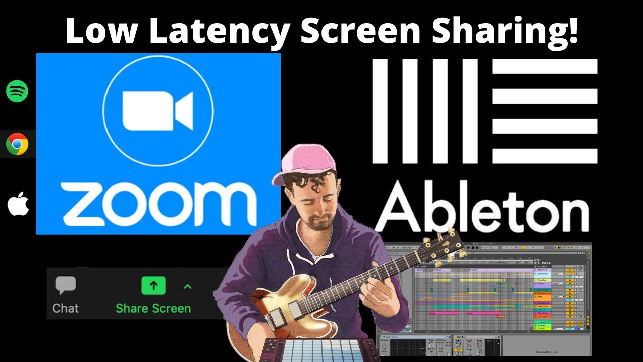Ableton Live + Zoom Hack: Low Latency Screen Sharing!