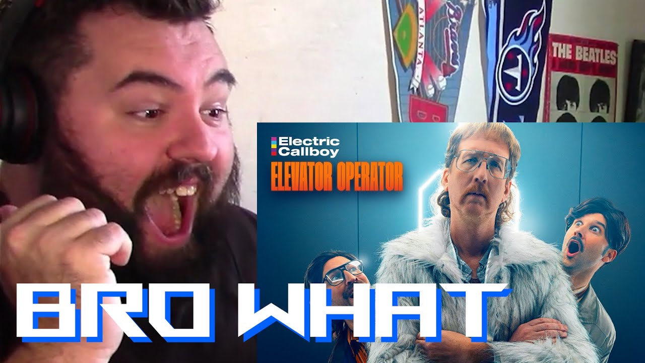 Singer first time reaction to Electric Callboy - Elevator Operator (WHAT IS THIS)