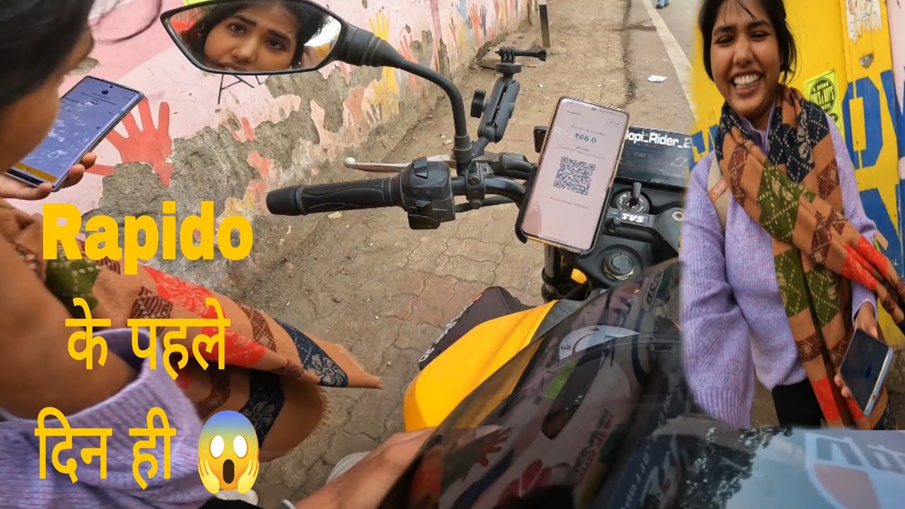 Rapido's first day in Patna 😱 | full day | #rapido #patna #rider #motovlog
