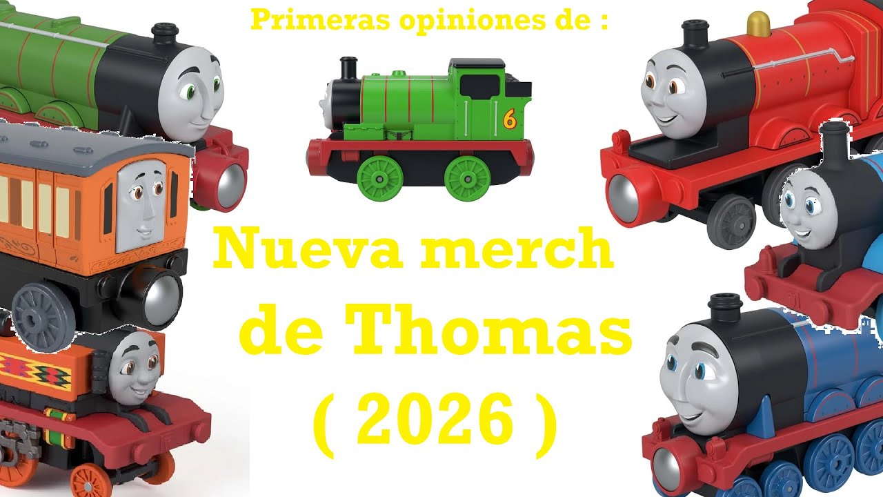 Mis opiniones de la nueva mercancia de Thomas 2026