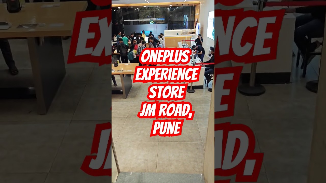 Visited OnePlus Experience Store Pune | JM Road #OnePlus #Store #Pune #OnePlusIndia #Smartphone