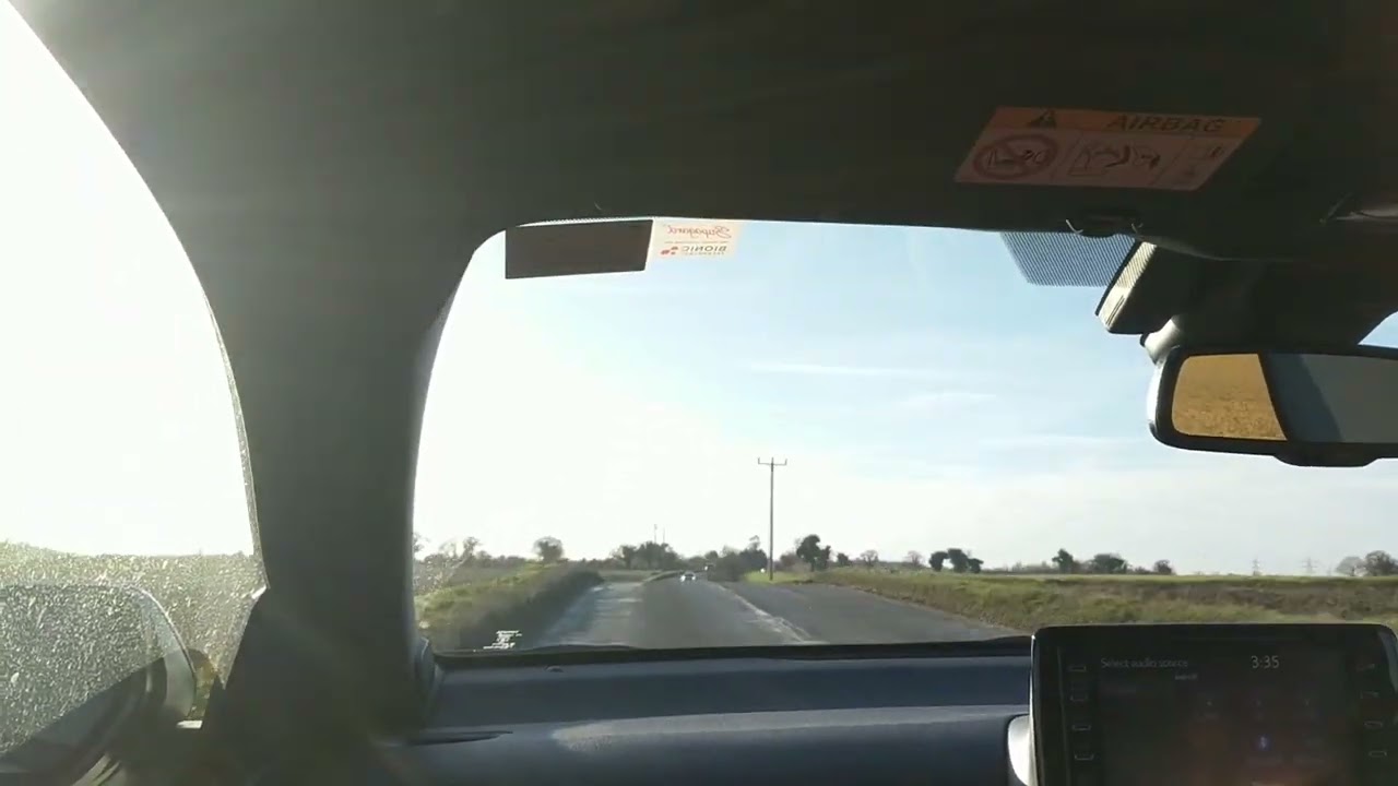 GR Yaris eventuri carbon air-intake b road POV)