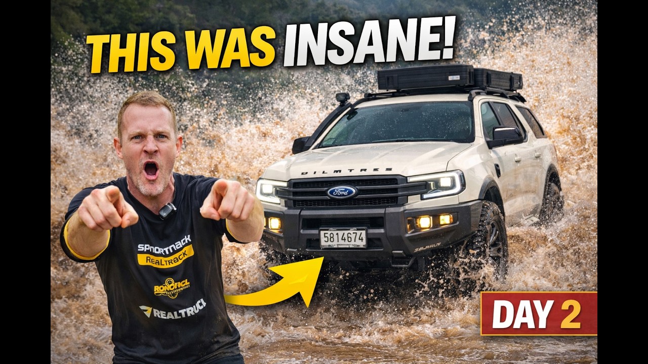 16 River Crossings in Thailand! Ford Everest 4x4 Adventure | Mon Bridge to Thung Yai Day 2