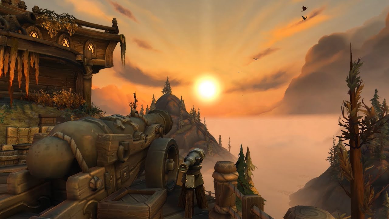 Outlaw Harbor Folksy & Orchestral Mix - Custom Music of WoW: BfA