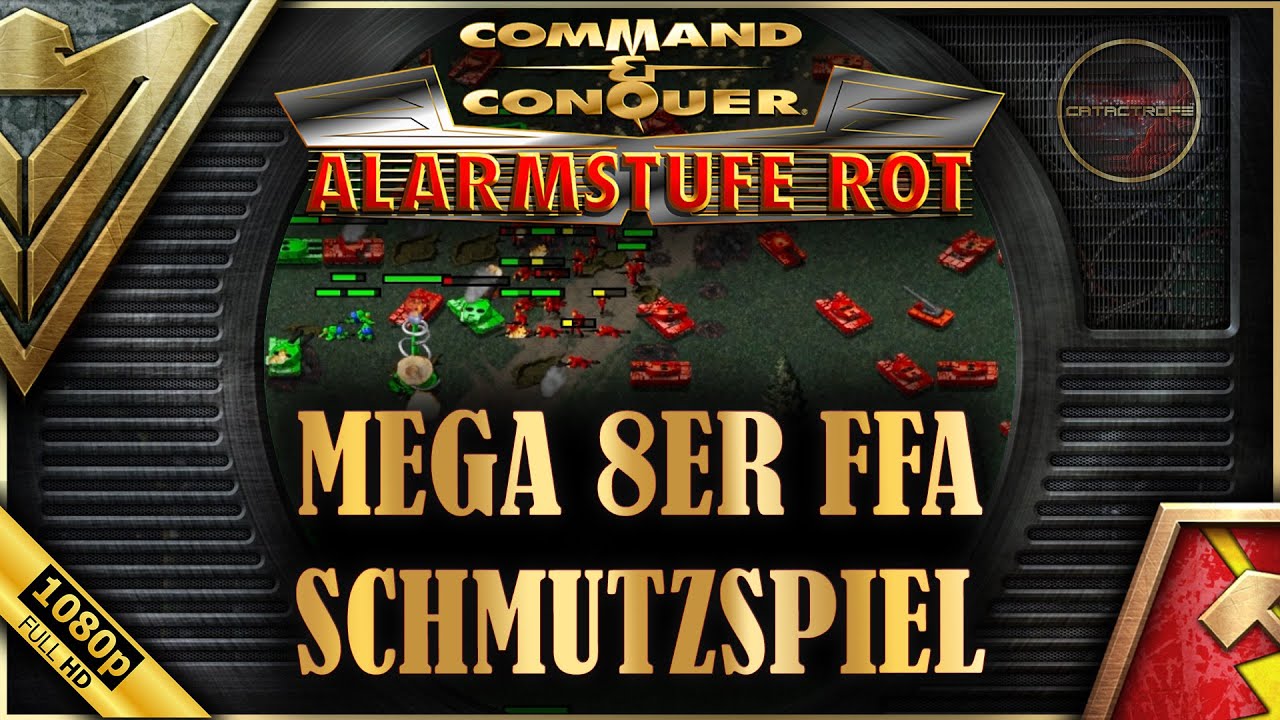 DRECKIGES 8er FFA SPIEL Nr. 3  - Wer macht es? | Command and Conquer Red Alert eSports League 2025 |