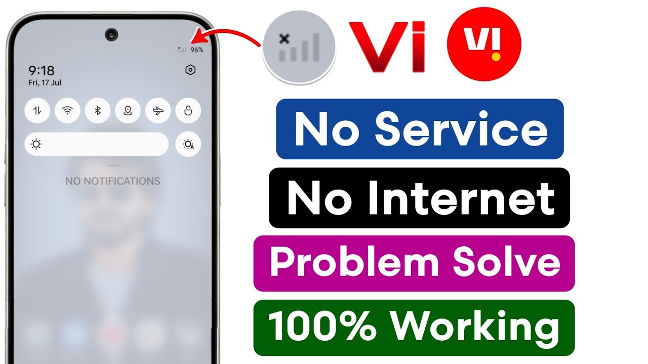 Vi Sim No Network Problem | Vi Net Not Working | Vi No Service | Vi Net Problem Fix 2026