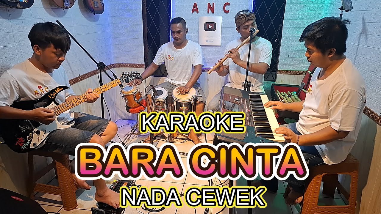 BARA CINTA KARAOKE NADA CEWEK RITA SUGIARTO
