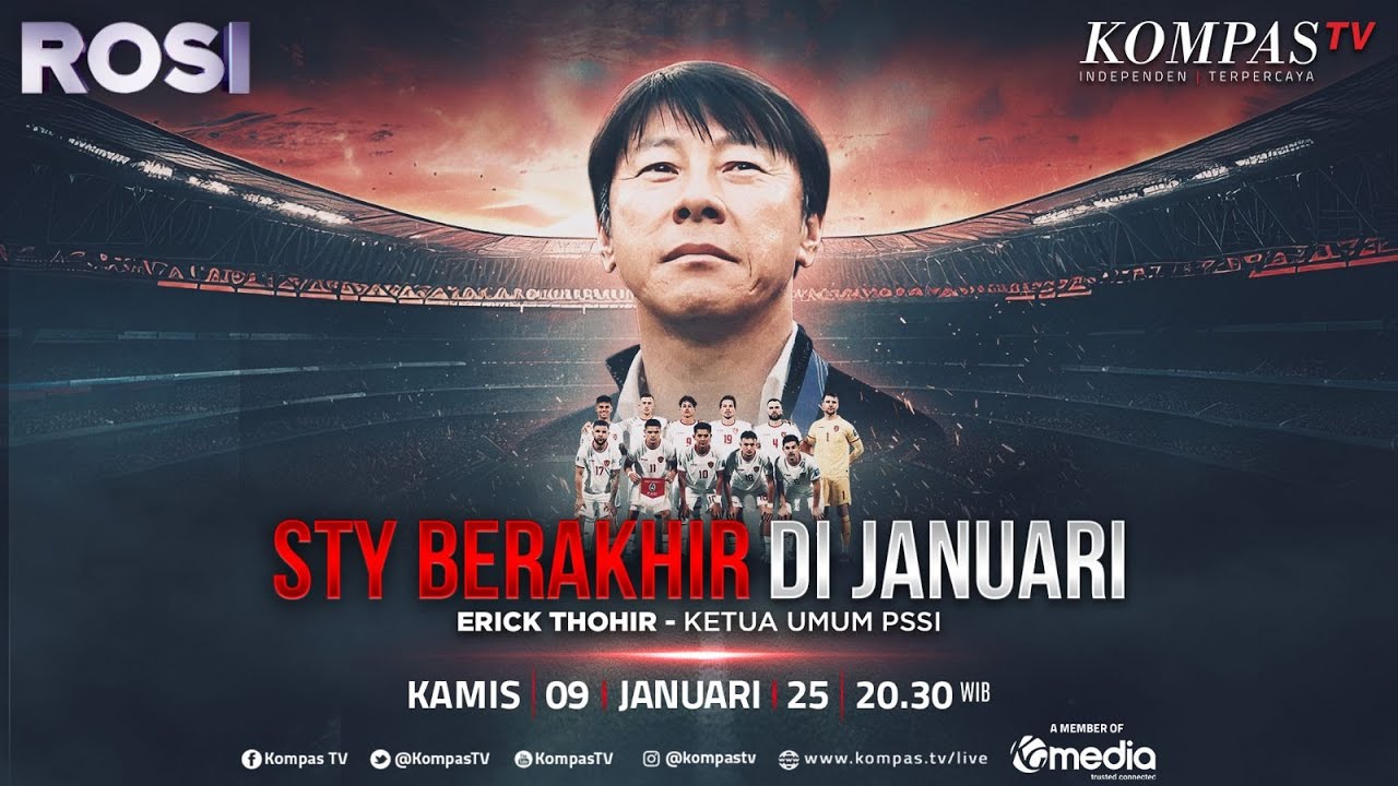LIVE - Erick Thohir Ungkap Alasan Copot STY dan Pilih Patrick Kluivert | ROSI