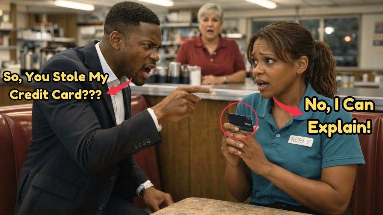 Poor Waitress Finds A Billionaire's Lost Credit Card - And What He Did To Her Will Make You Cry