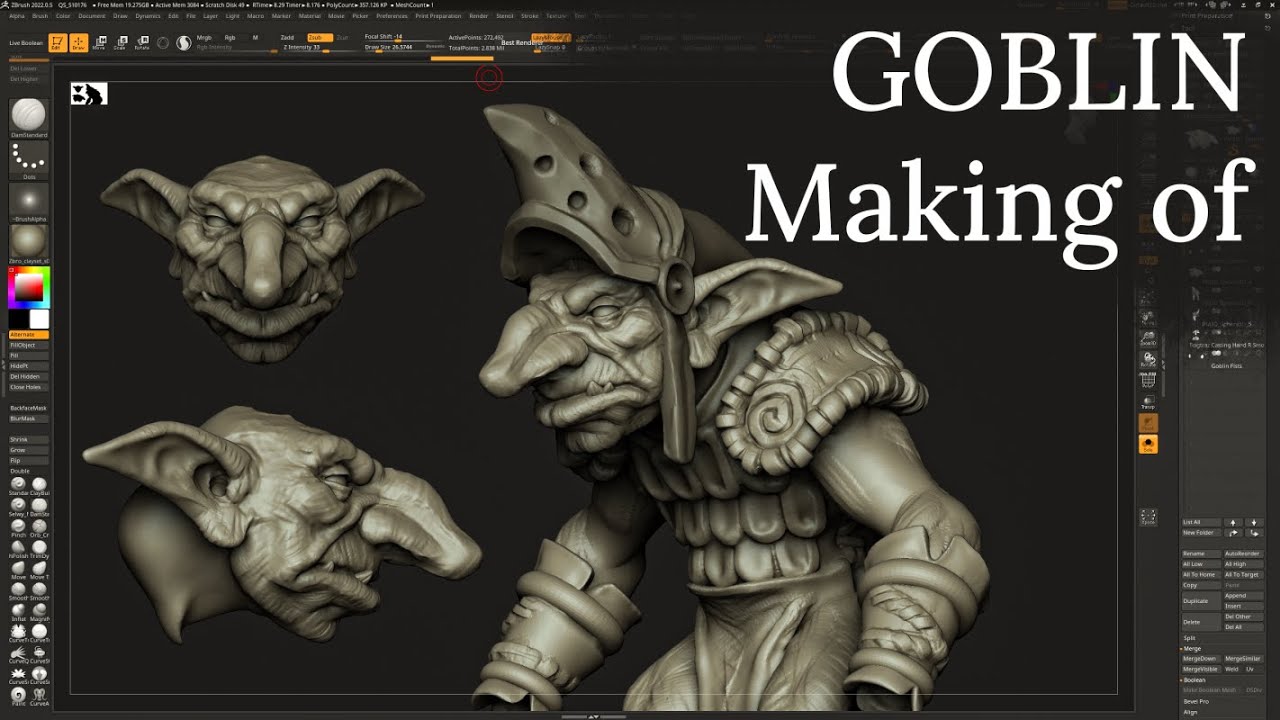Goblin Timelapse - Artisan Guild