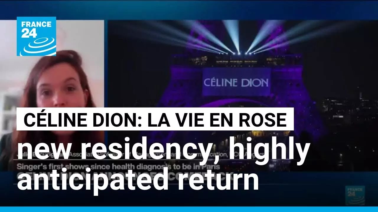 'A New Day Has Come': Veritable treasure hunt as Eiffel Tower f&ecirc;tes return of Celine Dion