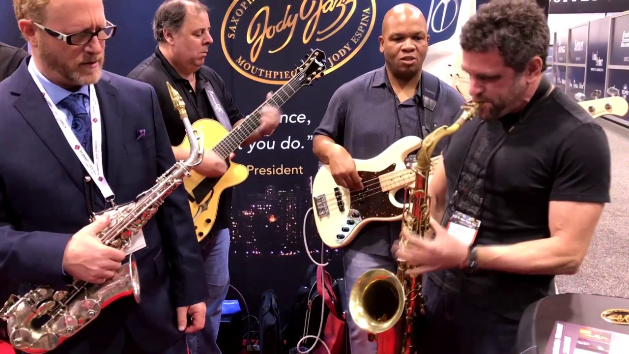 Watermelon Man feat. Andy Snitzer @ Jody Jazz NAMM 2018 (Smooth Jazz Family)