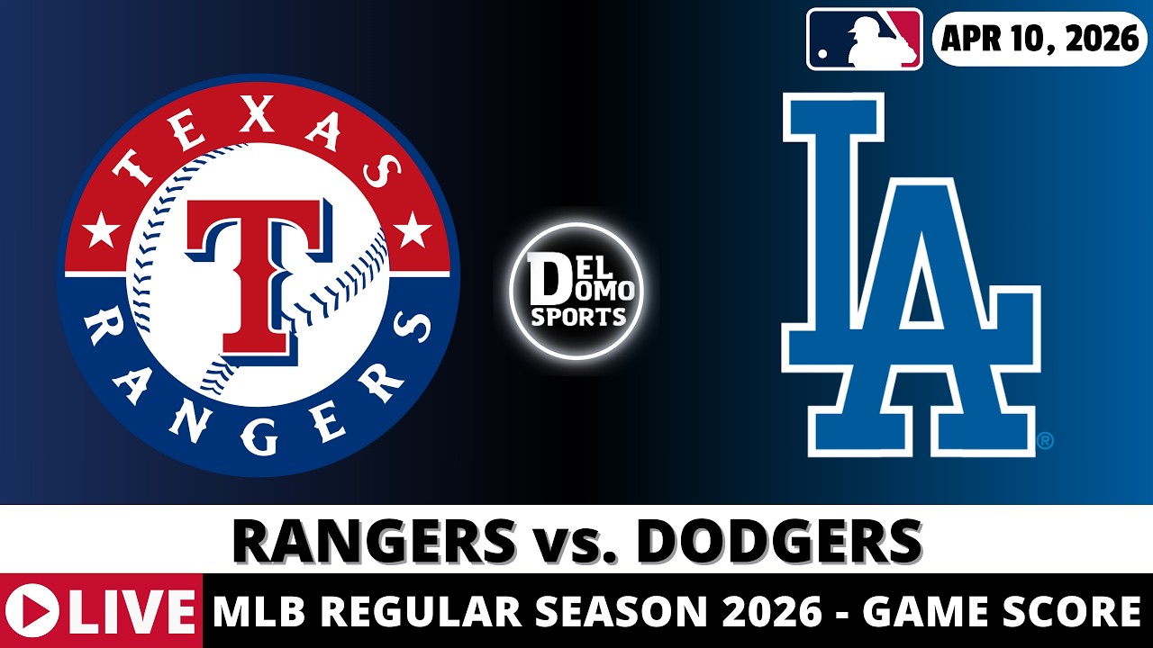 TEXAS RANGERS VS LOS ANGELES DODGERS ⚾️ MLB Game Score Radio Play-by-Play