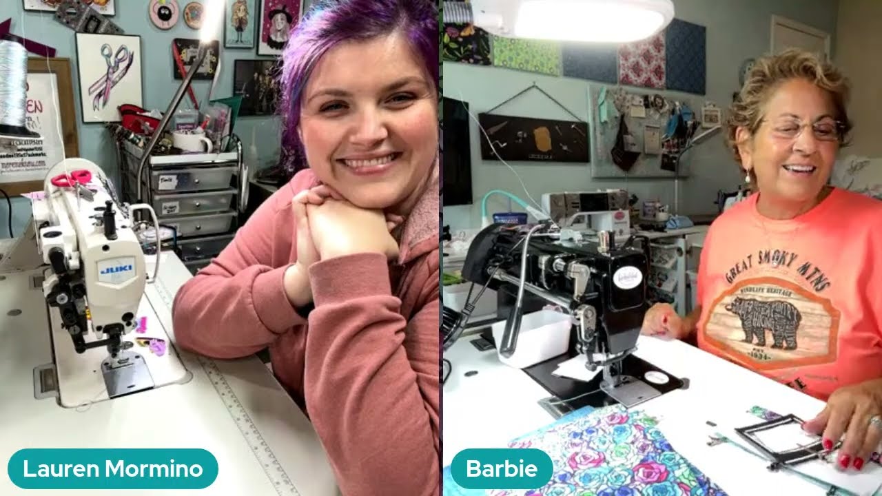 No Longer Live Lauren Mormino Barbie of Jeannie's Designs Making Architect Wallet by PursesByHolly!