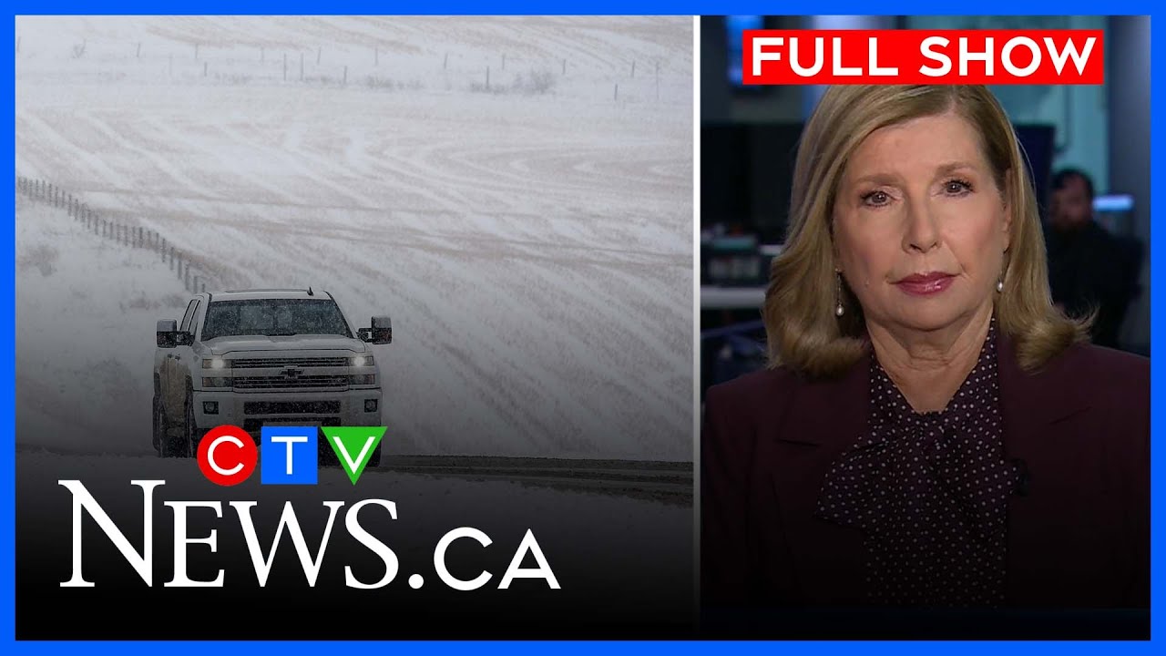 Almost 200 crashes reported in Calgary from storm | CTV National News at 5:30 for Mon. Nov 24, 2025
