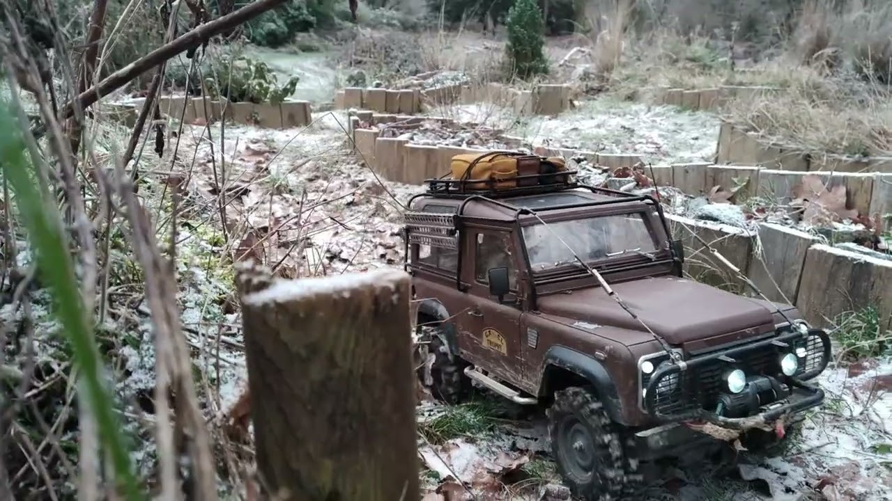 D90 gelande scale trail trophy-jeep scale trophy scx10 -scale park-ice evolution .