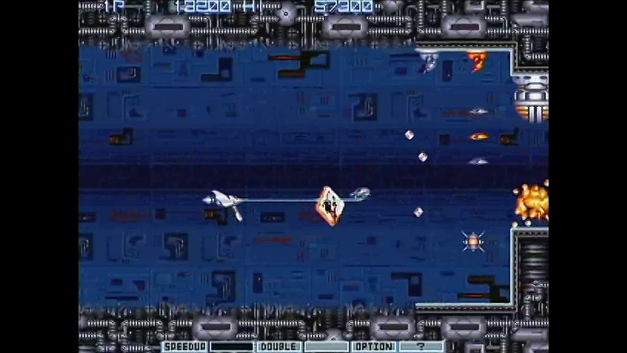 グラディウスII 1番装備 高次周(LOOP 8) STAGE 8 復活パターン