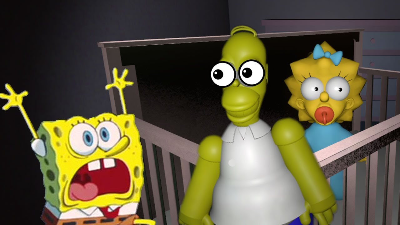 JOGO DE TERROR DOS SIMPSONS! HOMER TA MALUCO!