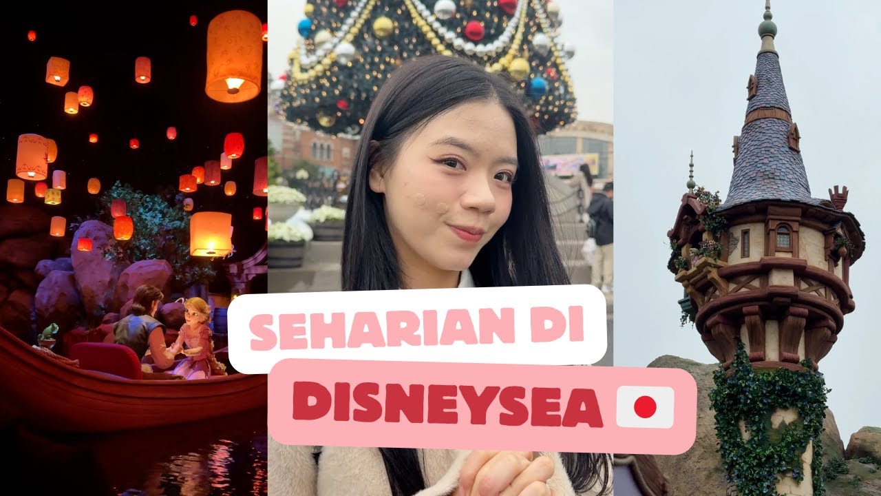 Seharian di Disney Sea Tokyo Jepang! 🇯🇵 Datang jam 10 pagi bisa main apa aja?