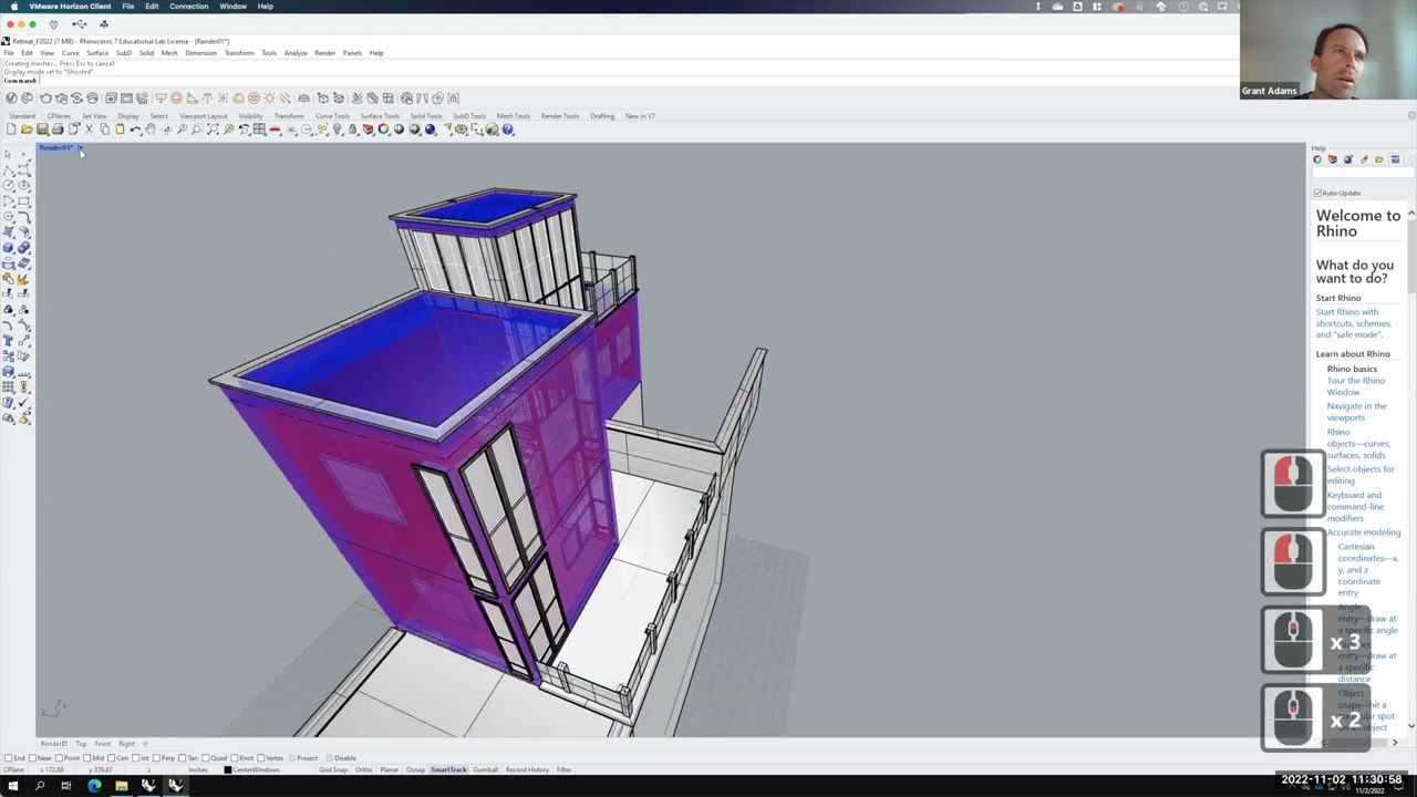Lecture 221 - Interior Renderings & Lighting (Fall 2022)