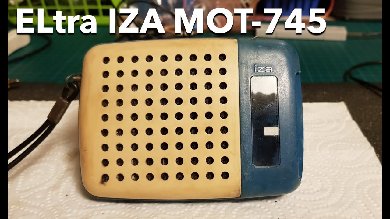 72 ELTRA IZA MOT-745 Cz.1 Próba uratowania małego odbiornika. Odbiornika 