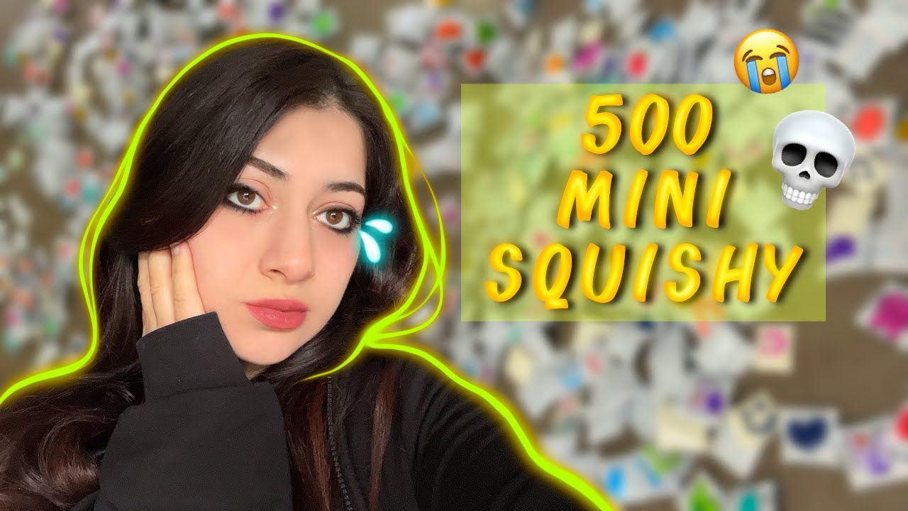 Я ДЕЛАЮ 500 МИНИ-СКВИШИ😭 (на это ушла 1 неделя💀) BIHTIMM #сквиши
