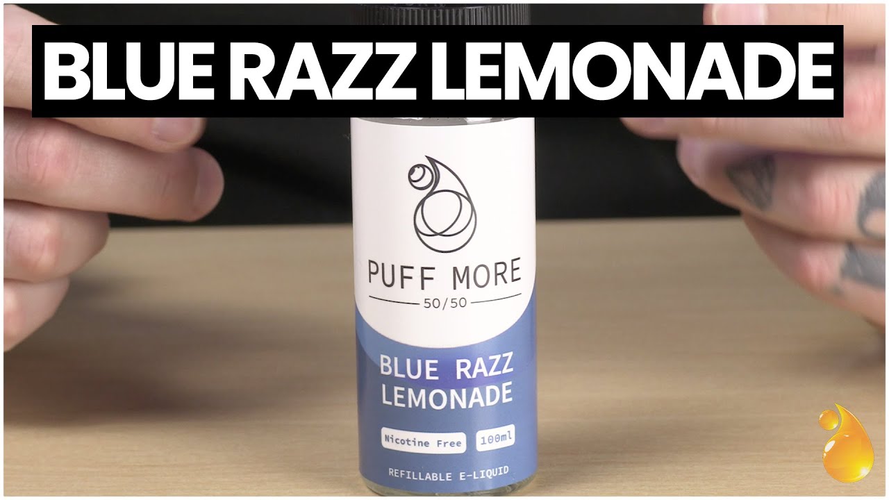 Обзор Puff More Blue Razz Lemonade Eliquid